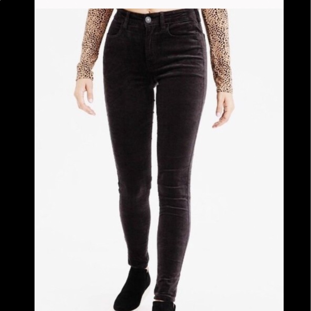 Abercrombie & Fitch VELVET Jegging, INDIGO